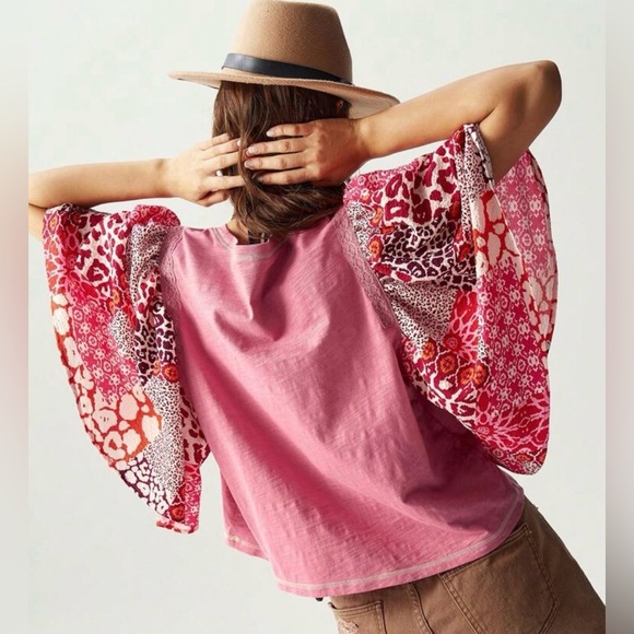 Pink Bohemian Women's Top - Picture 7 of 9